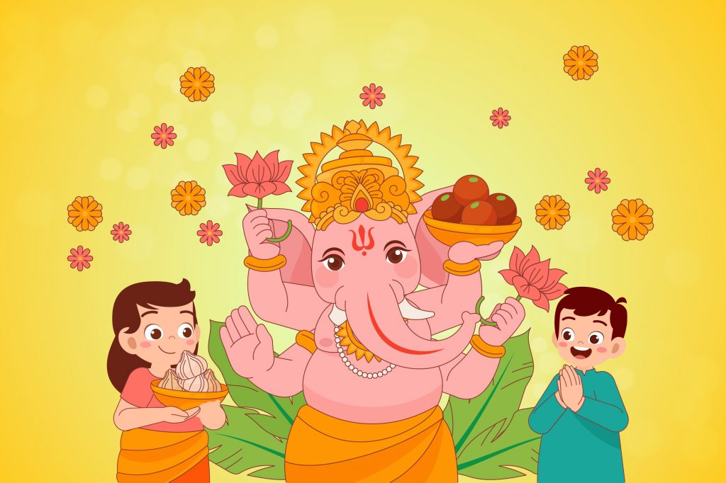 Ganesh Chaturthi with Kids