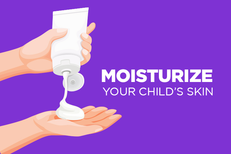 Moisturizing your Child’s Skin