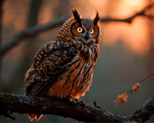 Owl- Night Loving Bird