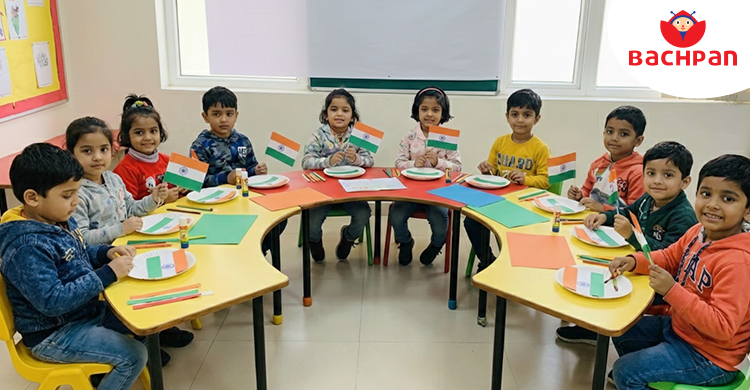 Republic Day Flag Craft Activities for Kindergarten Kids
