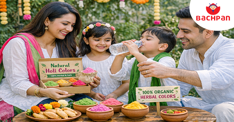 Best Natural Holi Skin Care Tips for Kids