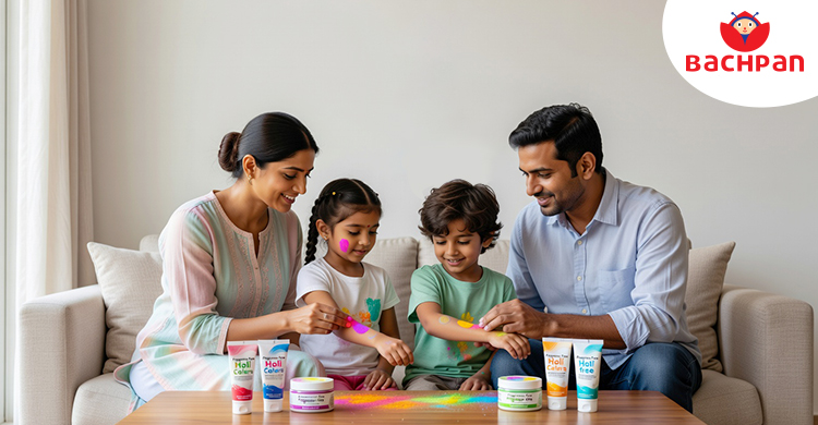 Safe Holi Tips for Children With Sensitive Skin