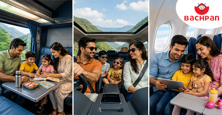 Best Modes of Transport for Travelling with Kids in India