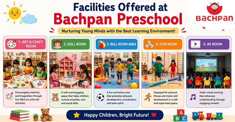 Facilities Offered at Bachpan Play School
