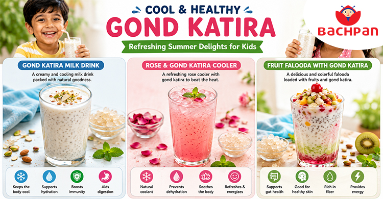Healthy Gond Katira Recipes for Kids