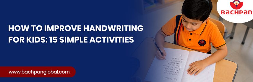 How to improve handwriting for kids using fun writing activities
