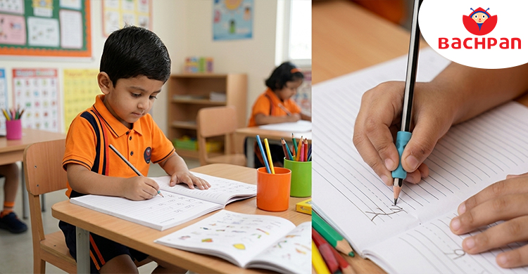 Benefits of using a proper pencil grip for children's handwriting development