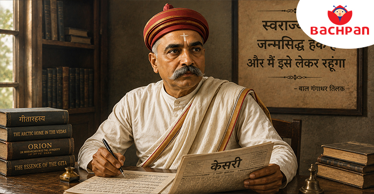 Bal Gangadhar Tilak, prominent leader of India's freedom struggle