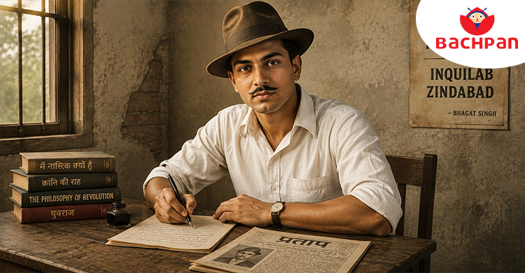 Bhagat Singh, one of the most inspiring national leaders of India and revolutionary freedom fighter