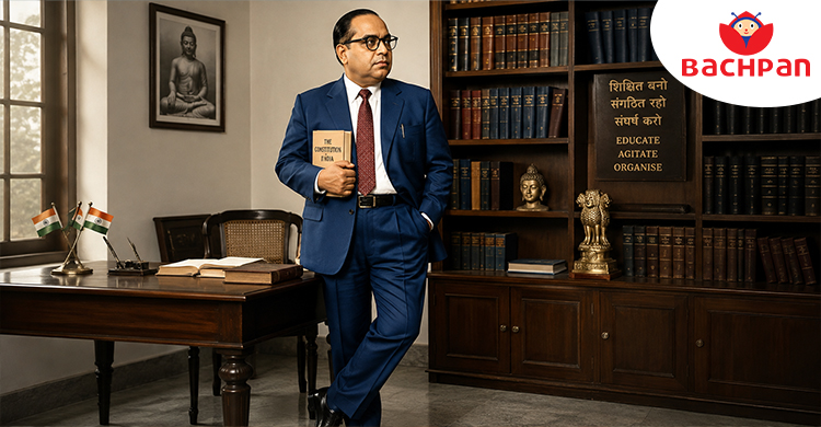 Dr. B. R. Ambedkar, principal architect of the Indian Constitution