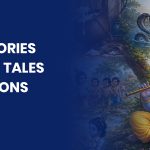 Lord Krishna Stories for Kids featuring famous tales from his childhood and life