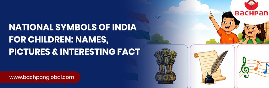 National Symbols of India for children explained through simple and engaging visuals