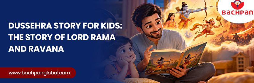Dussehra story for kids about Lord Rama and Ravana