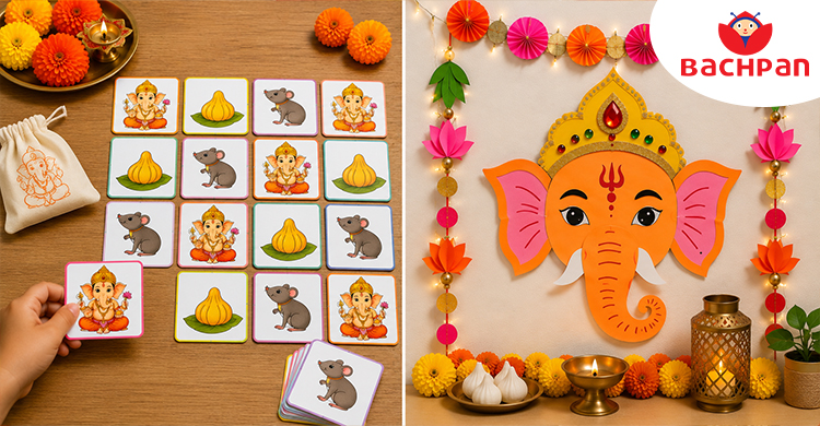 Ganesh Chaturthi games and decoration ideas for kids