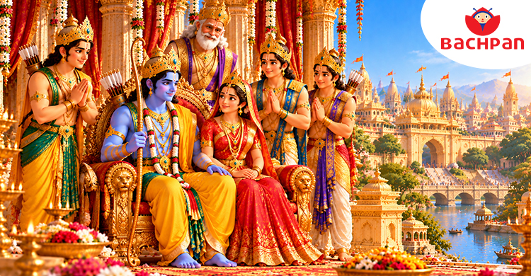 Lord Rama's life in Ayodhya before his journey into exile