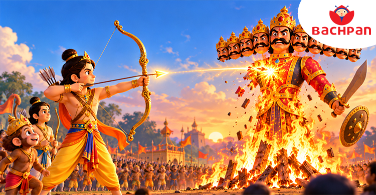 Lord Rama's victory over Ravana celebrated on Dussehra