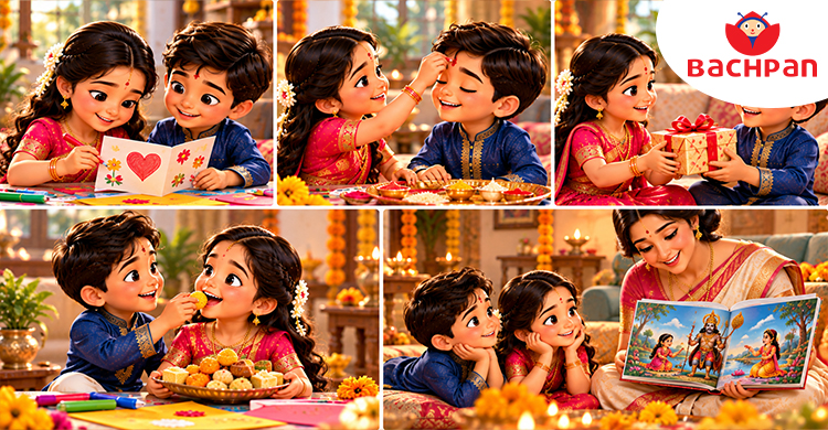 Bhai Dooj celebration ideas for kids to enjoy the festival with family