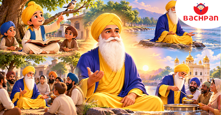 Guru Nanak Dev Ji’s childhood and early spiritual journey